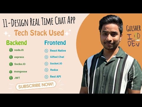 #37 How to show online offline and last seen of user in react native  #nodejs #reactnative #sockets