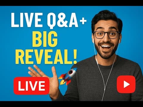 Let’s Talk! Q&amp;A + Exclusive Platform Reveal 🔥