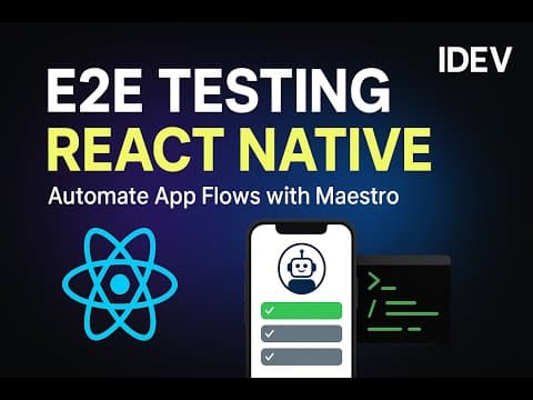 Automate E2E Testing in React Native with Maestro | Run Multiple Test Cases in One Flow