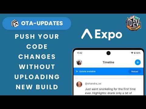 Expo Trick: Push Code Without Rebuild! Save Dev Time (2025)