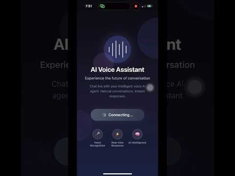 Real-Time AI Voice Assistant Demo | React Native + LiveKit + Python