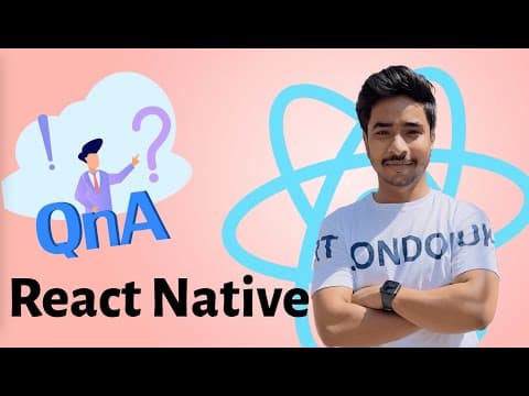 React Native Q &amp; A.
