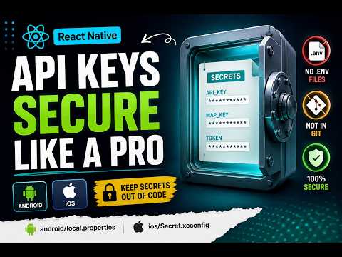 How to Secure API Keys in React Native (Android &amp; iOS)